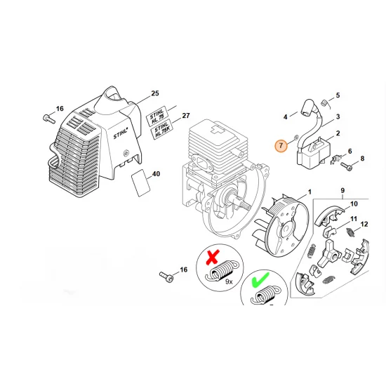 STIHL  Podkładka 4137 404 9300